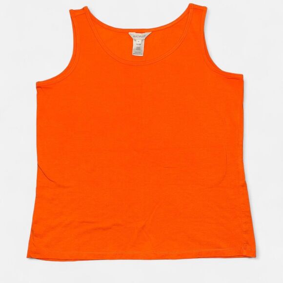 Orange Tank Top from Multiples (Large Petite) - Picture 1 of 6